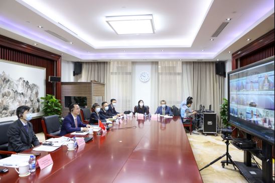 刘烈宏出席第一次中国—东盟数字部长会议