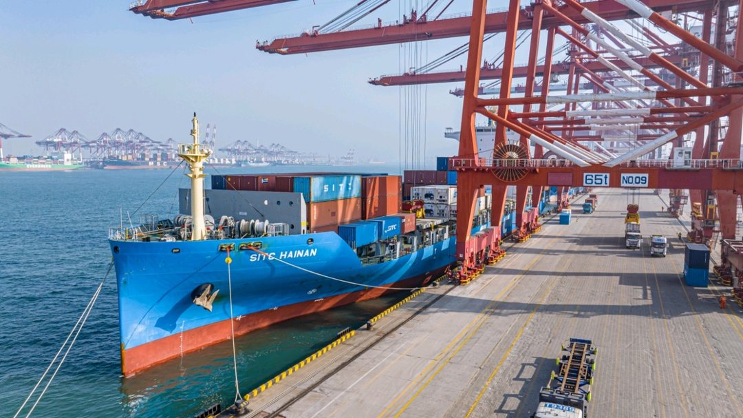 山东港口青岛港开通菲律宾直航航线